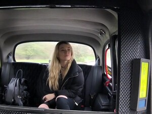 Blonde Chick Rammed In Cab