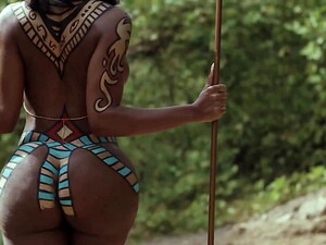Africaines, Plage, Gros seins, Rondes