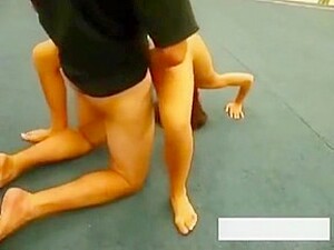 Hot Sex With The Slim Gymnast