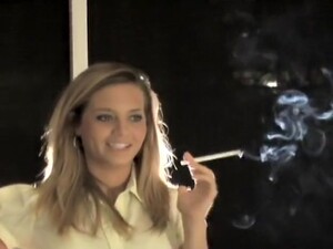 Crazy Homemade Solo Girl, Smoking Xxx Movie