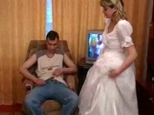 Light Haired Beauty Pleases My Cock Right Before A Wedding