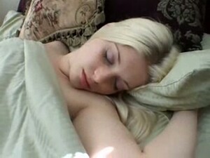 Lovely Teen Blonde Girlfriend Likes To Sleep All Naked