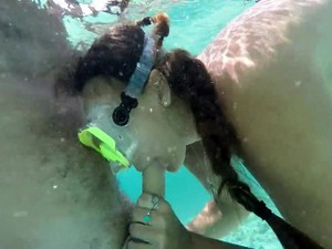 Gopro HD Underwater Sex On Public Beach Part 1