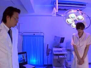 Naughty Japanese Nurse Mai Hanano Gets Pleasured By The Doctor