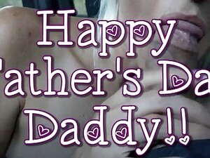 Daddy's Jizz Slut - Car Oral Compilation For Father's Day