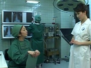 Cosplay Porn: Asians Nurses Cosplay Japanese MILF Nurse Fucked Doctors Office Part 3