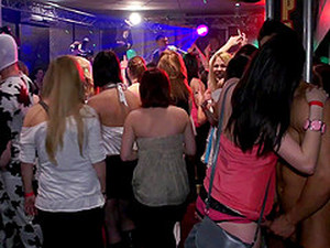 Salacious Babes Lean On Drinking Tables For Hardcore Doggystyle Fucking At The Club