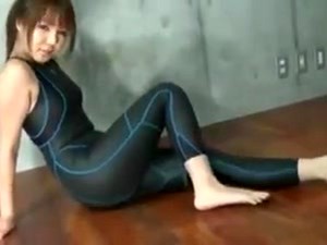 Japanese Girl In Race Swimsuit Soft