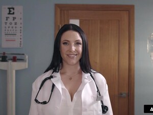 Buxom Milf Doctor Angela White Offers Patient Extra Help - Adult Time