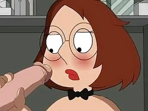 Nasty Slut Meg Griffin Gets Drilled Hard In The Closet