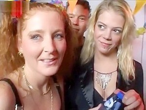 Dutch Sisters Have A Gangbang