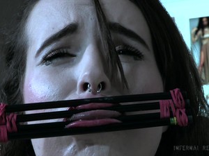 Extreme Torture And Abuse For Tied Up Brunette Teen Brooke Johnson