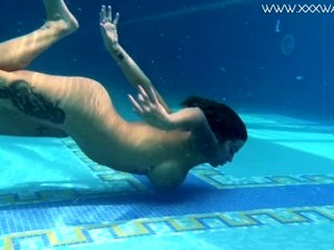 Big Tits And Big Ass Underwater