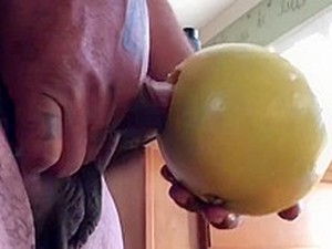 Fucking The Food! Fruit For My Dick